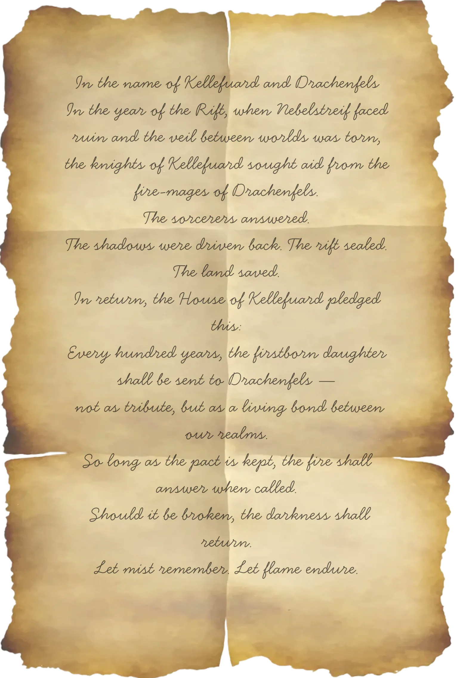 Nebelstreifs contract